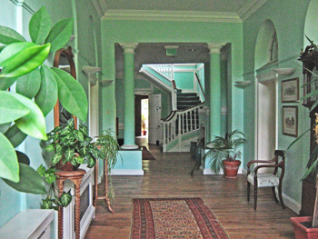 Clare Hall hallway
