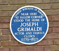 Blue plaque