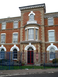 Gladys Dimson House entrance