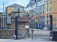 Hospital gates