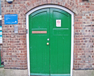 main entrance Lena Fox House