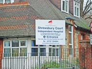 Site of old East Surrey Hospital