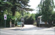 entrance drive