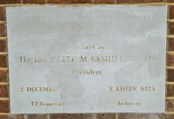 Foundation stone