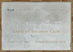 Foundation stone
