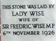 Foundation stone