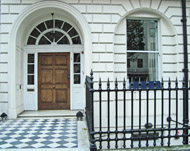 front door 59 Portland Place
