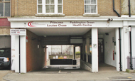 entrance to Medical Centre