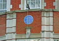 blue plaque