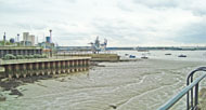 dock inlet for Grays Town Wharf