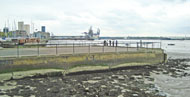 dock oinlet for Grays Town Wharf