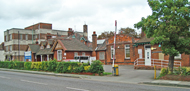Hospital from the south