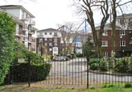 gates to Brompton Park Cresent